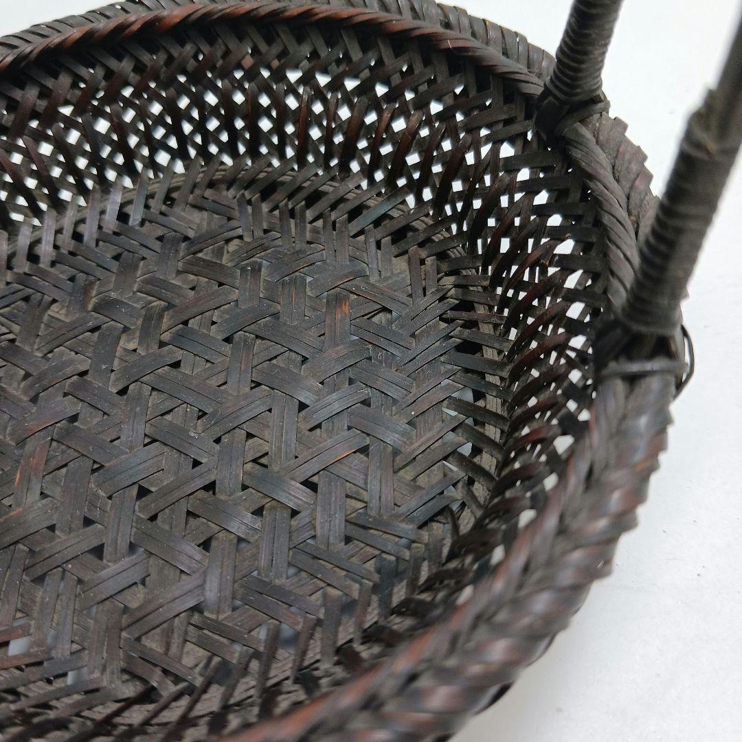 M13 早川尚古斎 提梁式手籠 細密細工 茶籠　ma　の