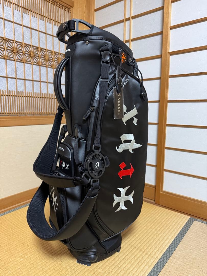 【超美品】　TRPX × VESSEL 限定キャディバッグ