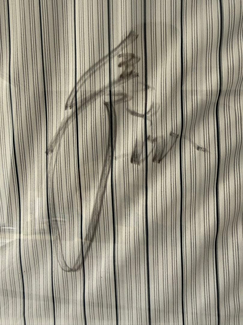 BBM 千葉ロッテ　鳥谷敬　直筆サイン　ユニフォーム　額付き