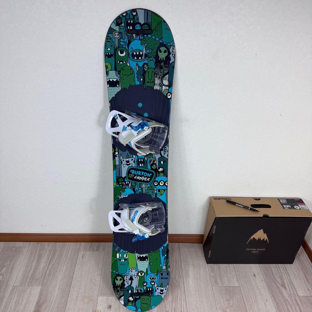 BURTON CHOPPER 120cm スノーボードジュニアセット