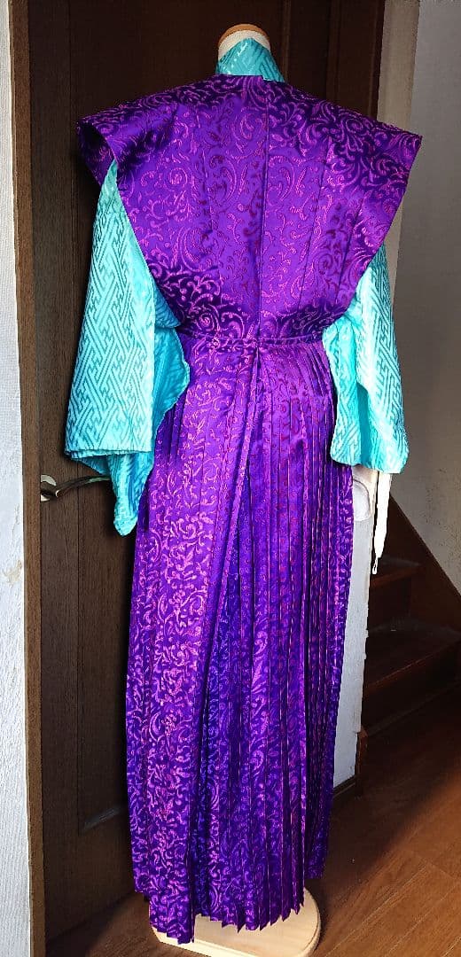 仮面ライダー威吹鬼 劇場版若様姿コスプレ衣装一式 ウィッグ付き