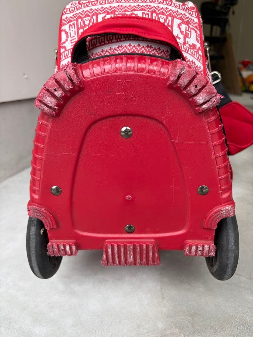 m•u sports キャディーバッグ　キャスター付き