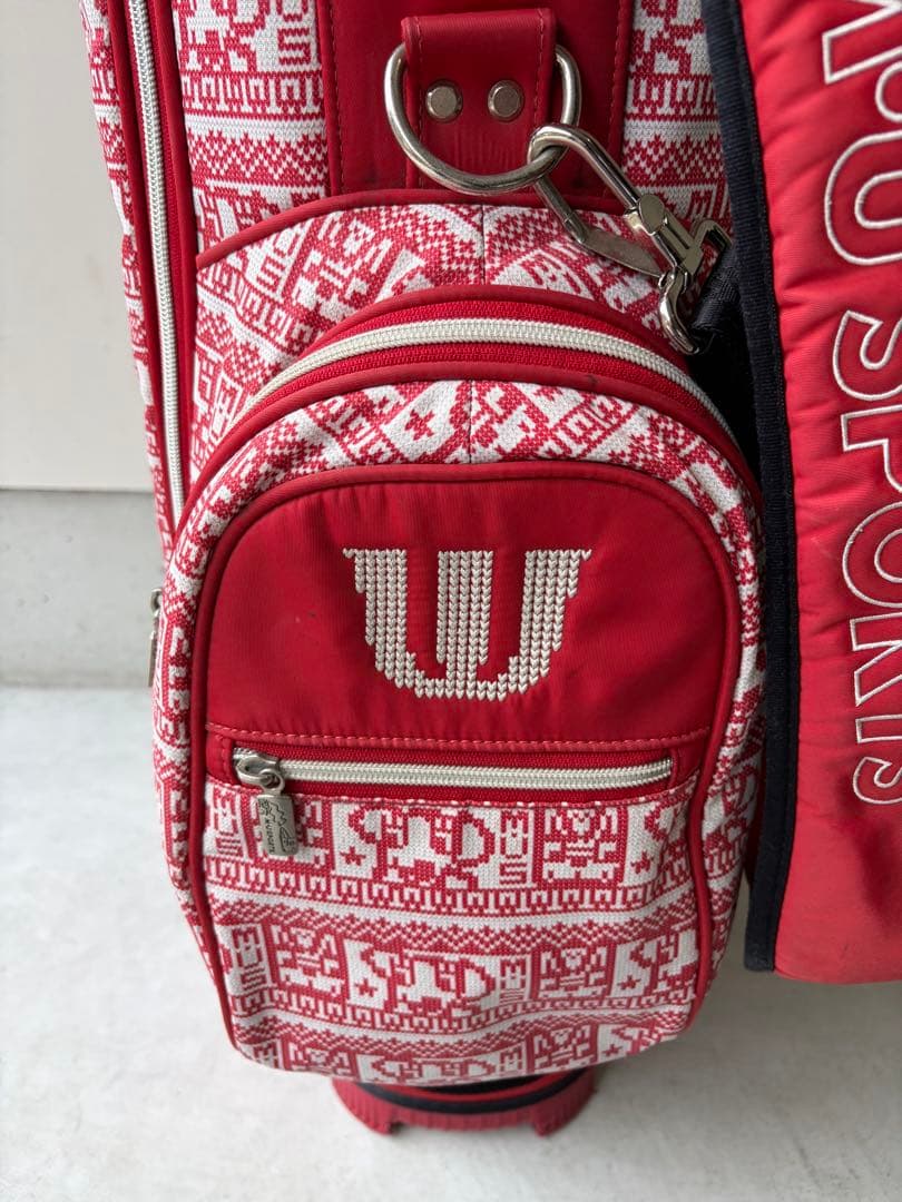 m•u sports キャディーバッグ　キャスター付き