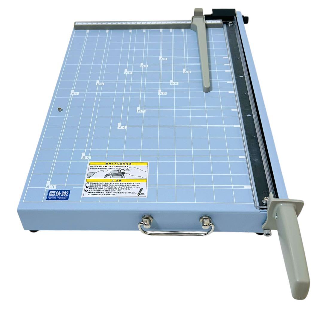 【極美品】オープン工業 スチール栽断機 SA-202 ペーパーカッター