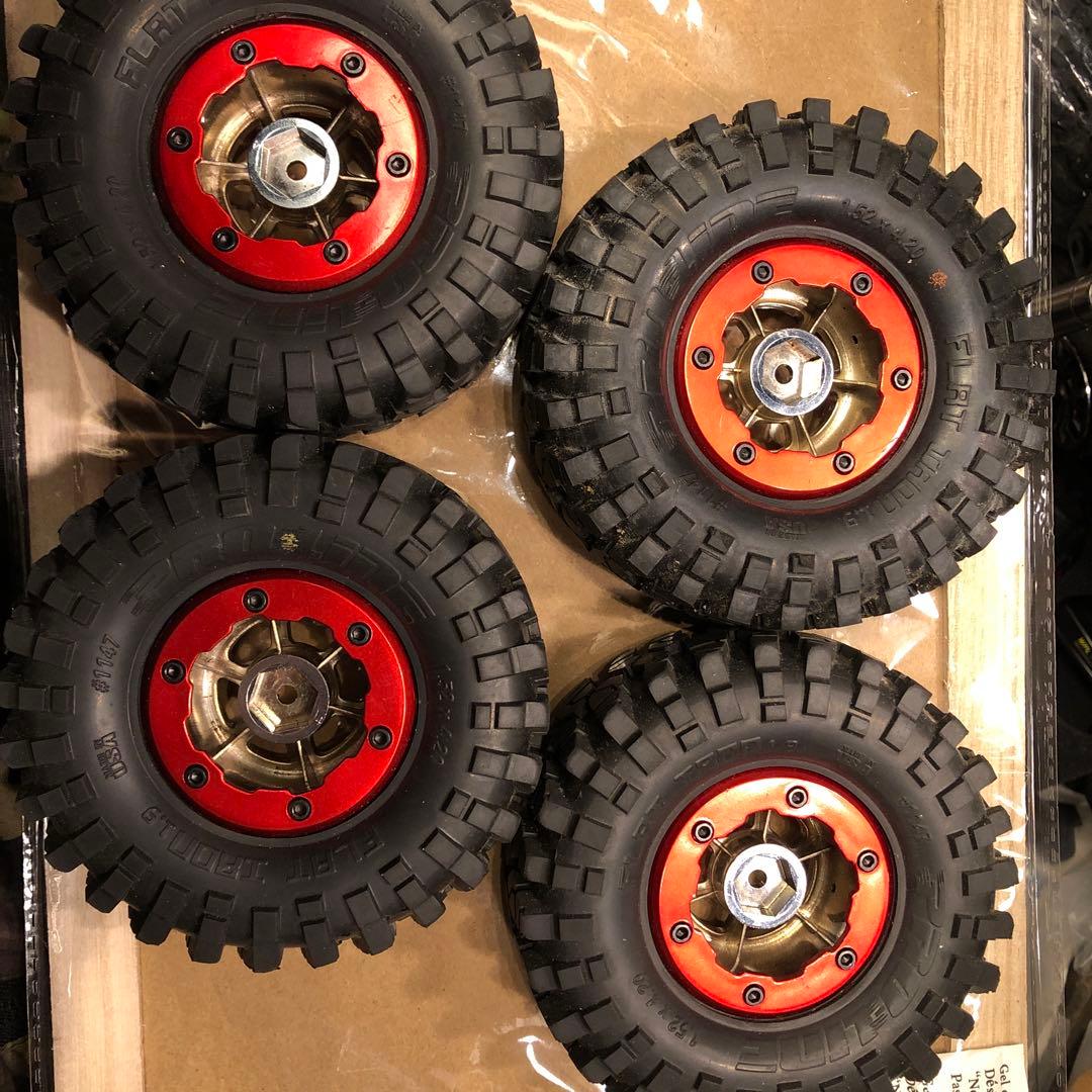 【送料込み】★プロライン★クローラータイヤ&ビードロックホイール★検RC4WD★