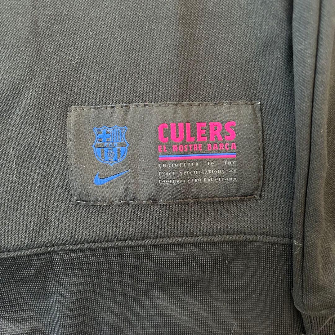 NIKE トラックジャケット FCバルセロナ 2021-2022 ジャージ 黒