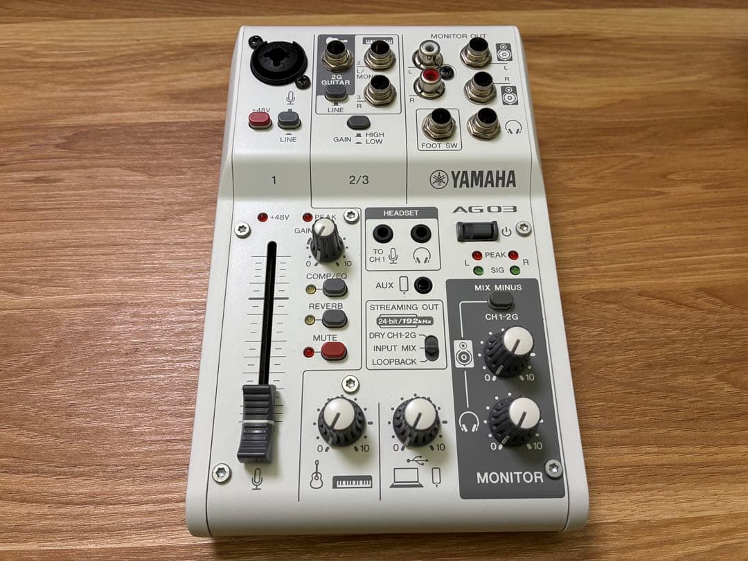 【美品】YAMAHA AG03mk2