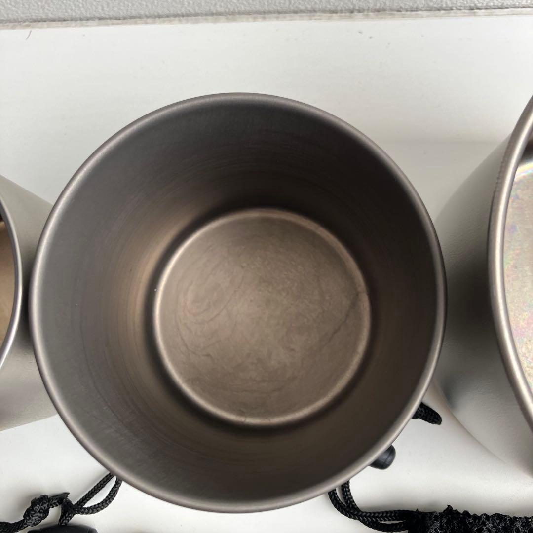 スノーピーク チタントレック1400 シングルマグ600 雪峰マグ450