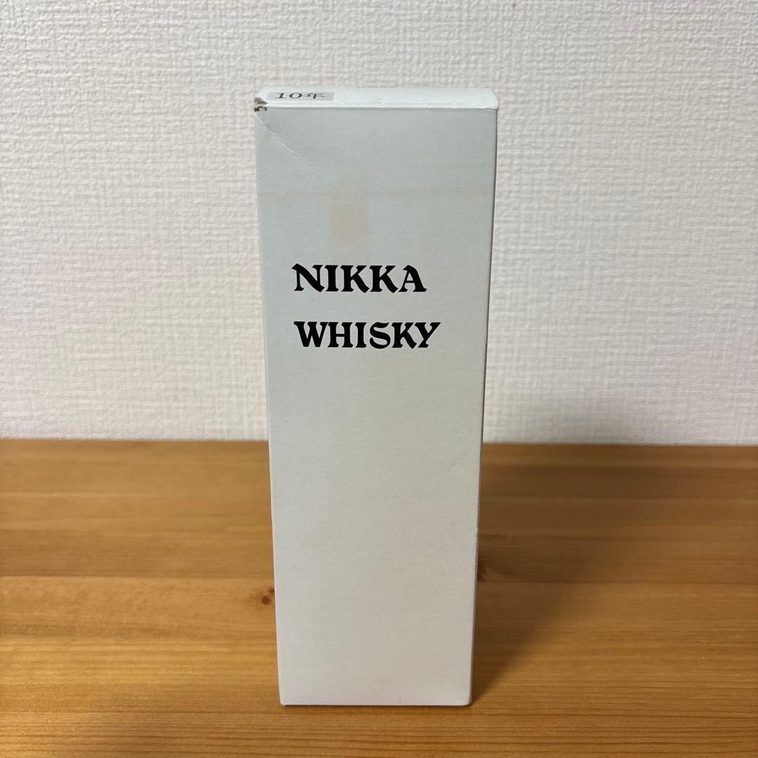 余市10年　北海道余市蒸溜所限定　樽出原酒　63% 500ml 箱付　未開封