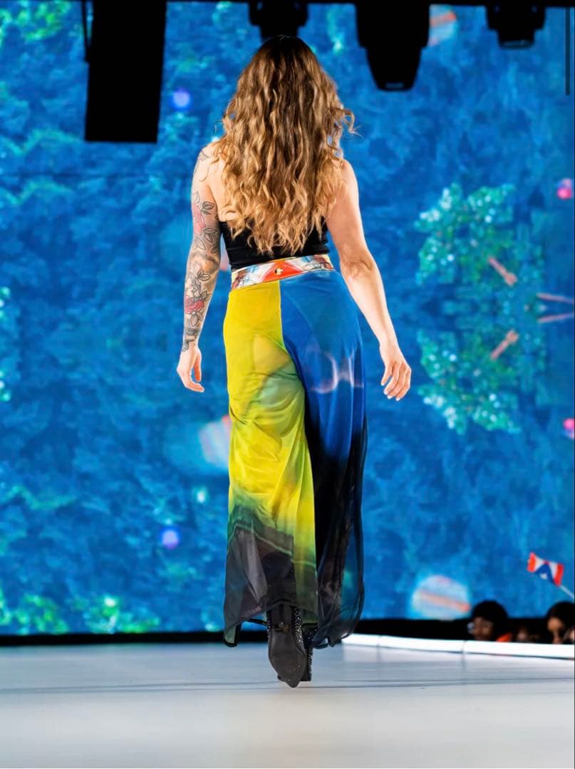 【SOLEATTA】シアーパンツ マルチカラー プエルトリコ発ブランド