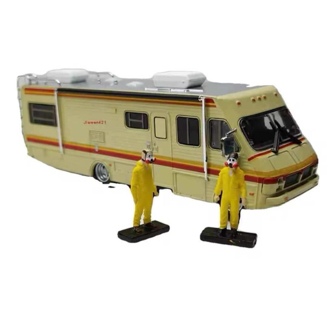 ブレイキングバッド　キャンピングカー　ミニフィギュア付き　グリーンライトミニカー