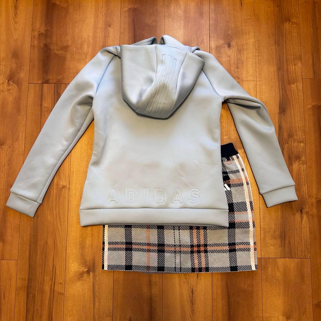 ダンボールニット　ニットスカート　セットアップ　大きいサイズ　秋冬　パーカー