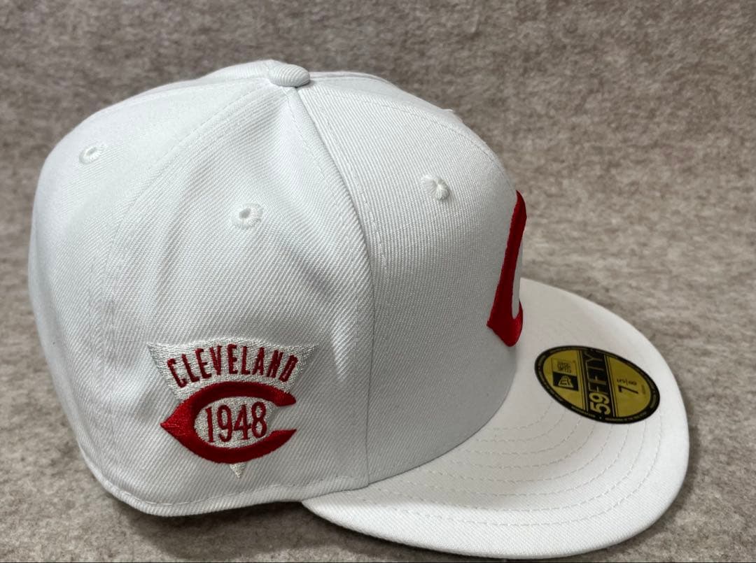 【4013】NEW ERA キャップ クリーブランド・インディアンス60.6cm