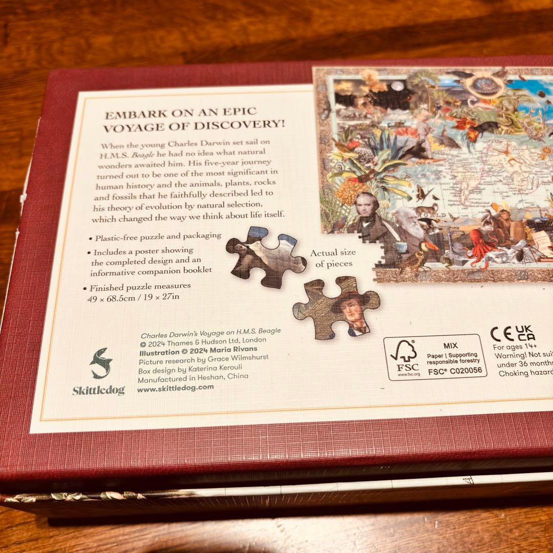 大英博物館　チャールズ・ダーウィン　ジグソーパズル　1000ピース