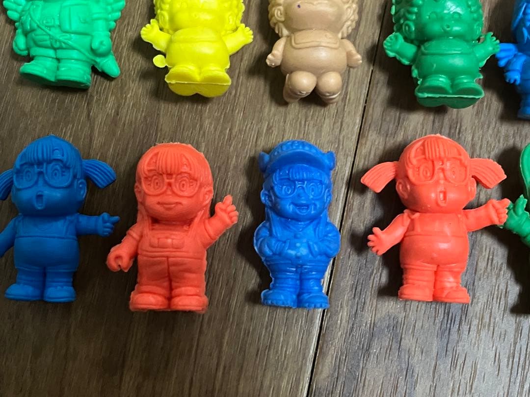 Dr.スランプ アラレちゃん消しゴム 14体セット 昭和当時品
