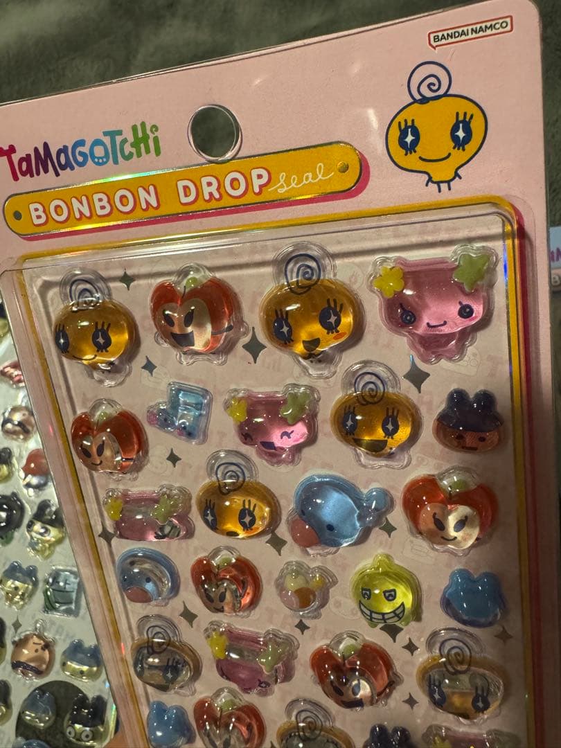 【確実正規品！！】Tamagotchi ボンボンドロップ シール 4シートセット