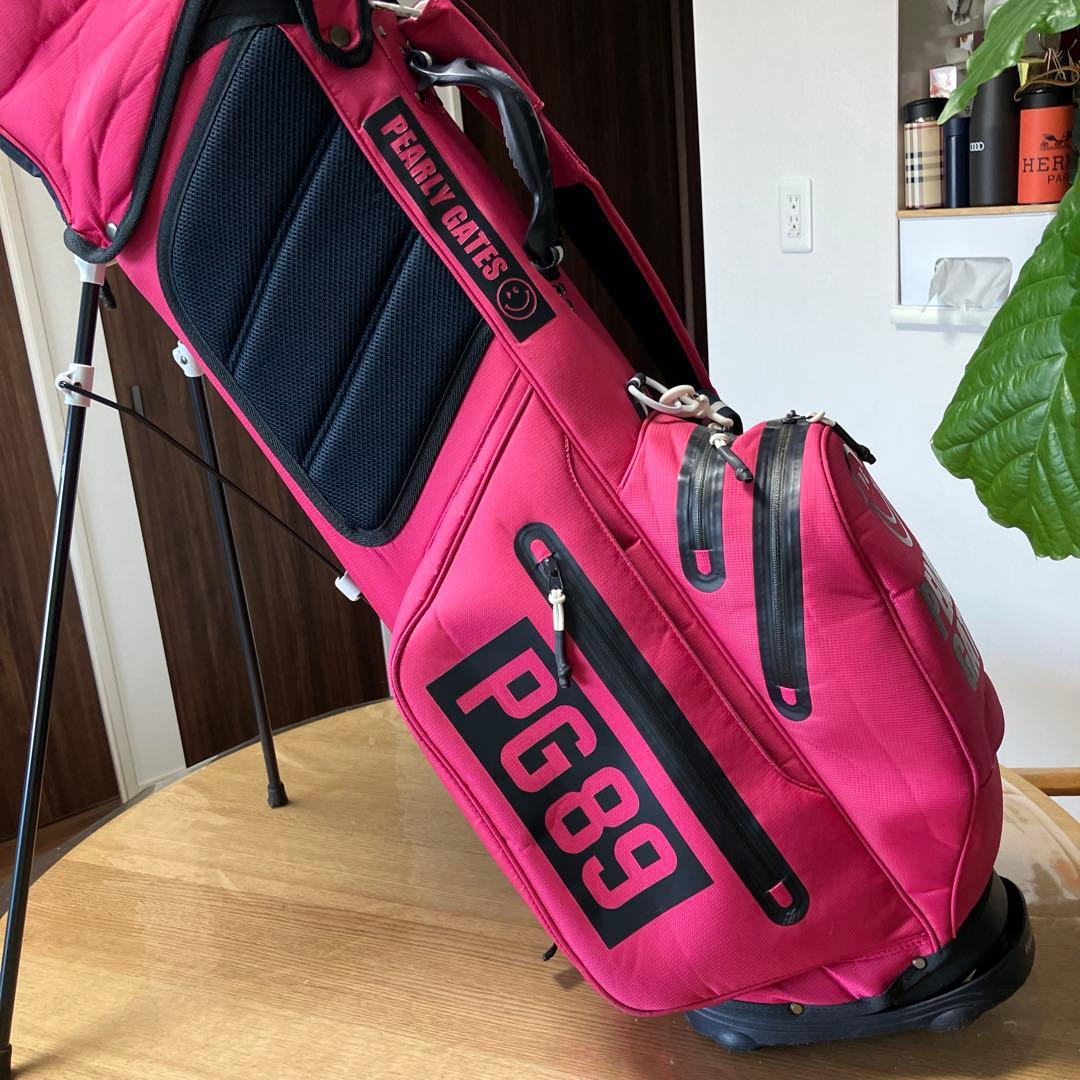 PEARLY GATES PG89 キャディバッグ ピンク