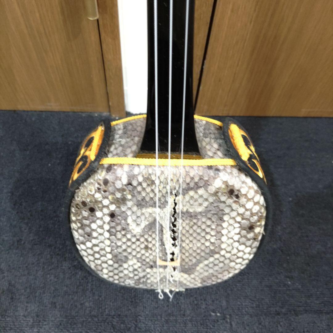 VMPD7-1014-6 ヘビ皮三線 本体 和楽器