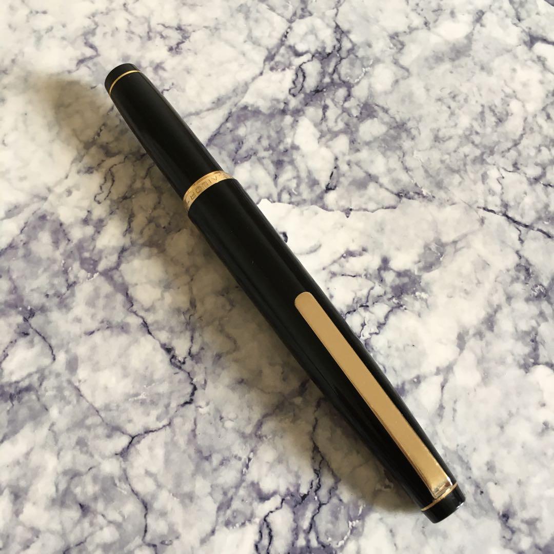 #0191 オーバーホール済み 万年筆 SAILOR ショート象嵌 23k