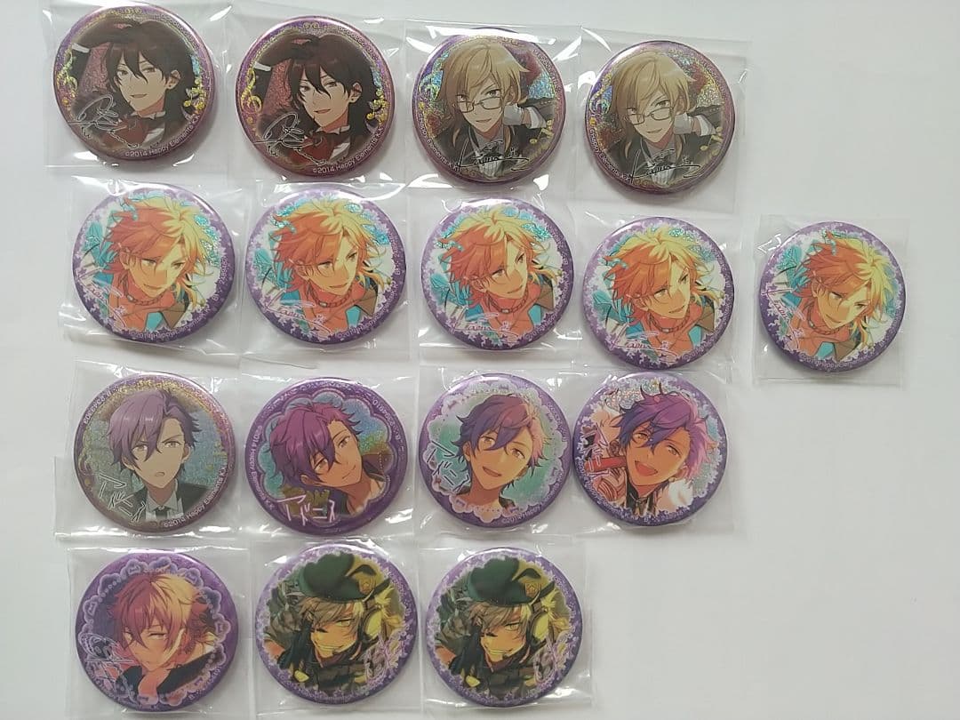 あんスタ カプセル缶バッジ カプ缶 UNDEAD 零 薫 晃牙 アドニス