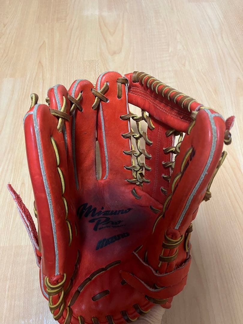 野球グローブ/軟式/ミズノプロ/外野手用/左利き用/元巨人亀井モデル