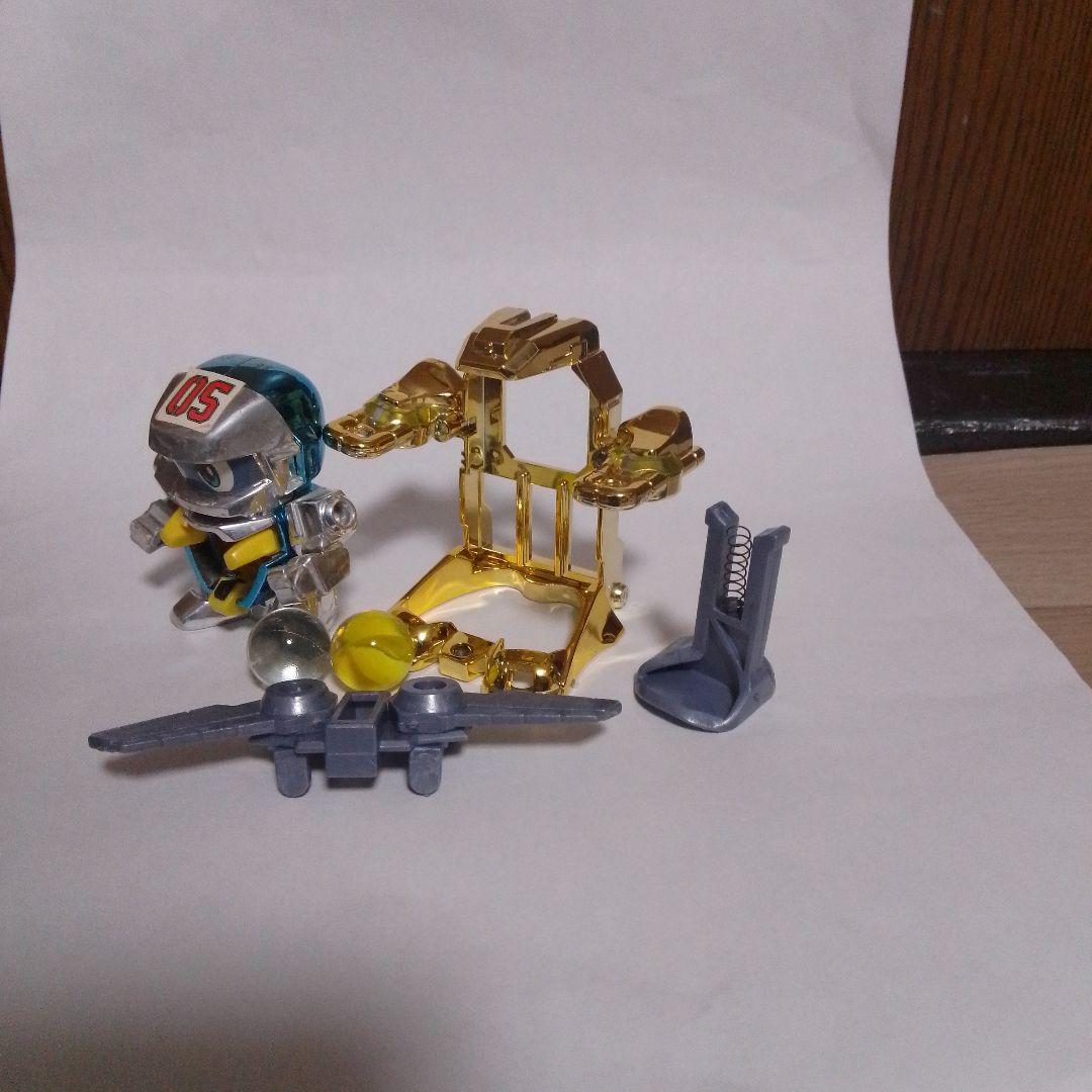 【スーパービーダマン】ファイティングフェニックス銀メッキバージョン　金色OSギア