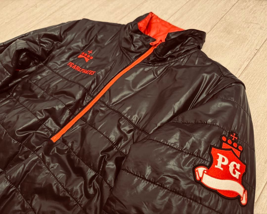 PEARLY GATES リバーシブルジャケット&ベスト　ブラック/レッド