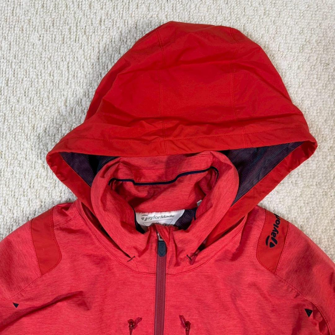 テーラーメイド 雨具 レインウェア セットアップ 赤 XL メンズ O