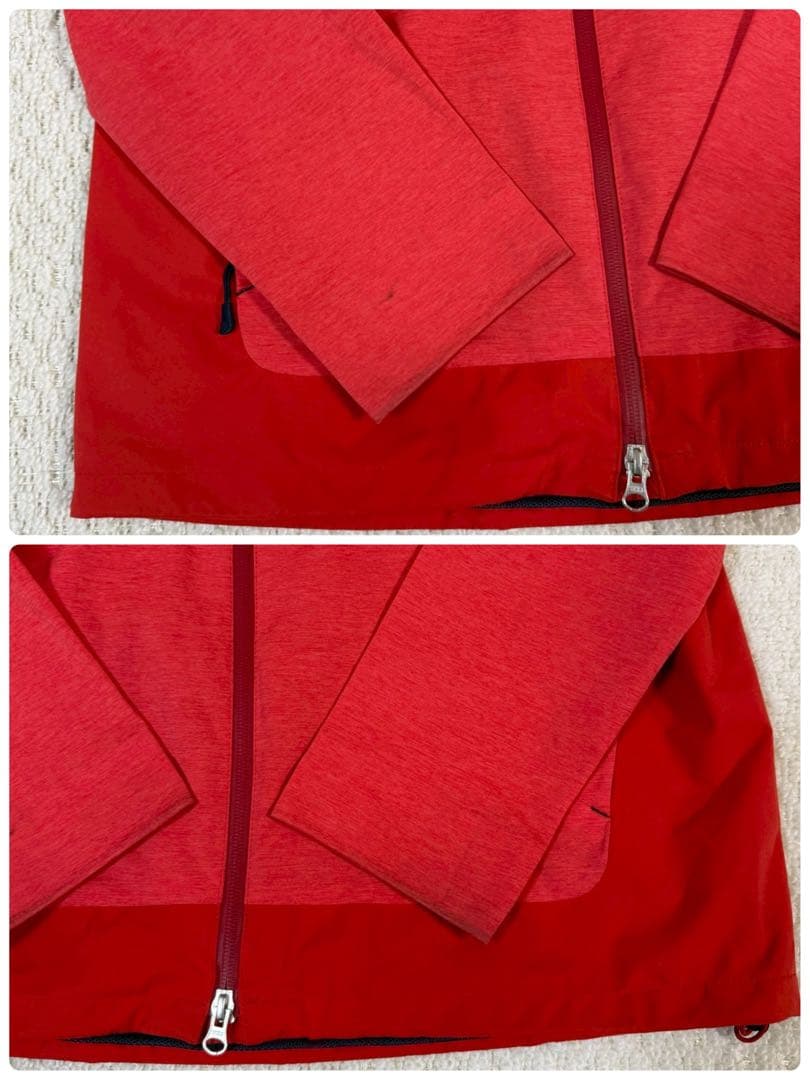 テーラーメイド 雨具 レインウェア セットアップ 赤 XL メンズ O