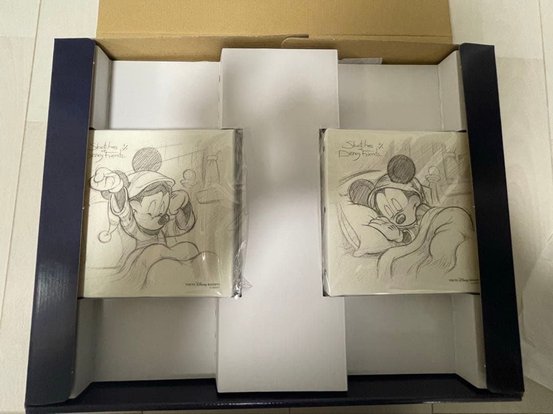 Sketches of Disney Friends 3枚セット　新品未使用品