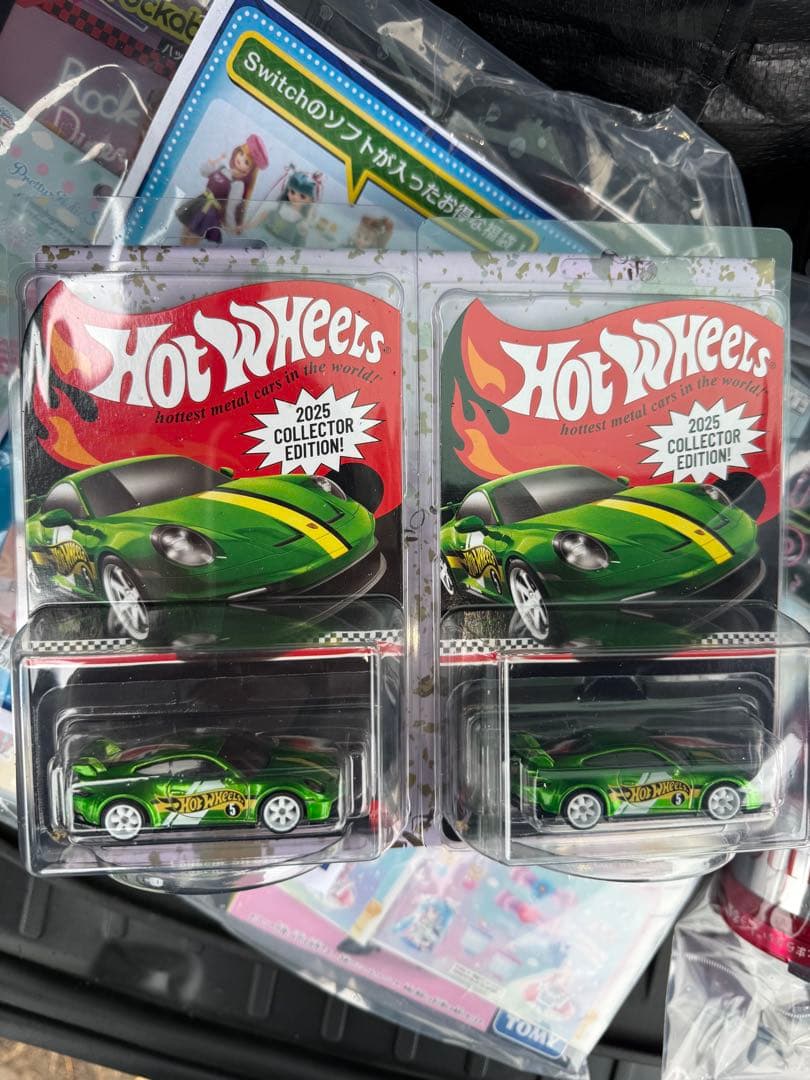 ホットウィール コレクターエディション 2025 ポルシェ 911 2点セット
