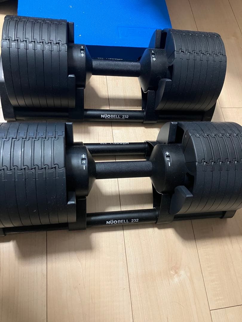 NÜOBELL 可変式ダンベルセット① 32kg