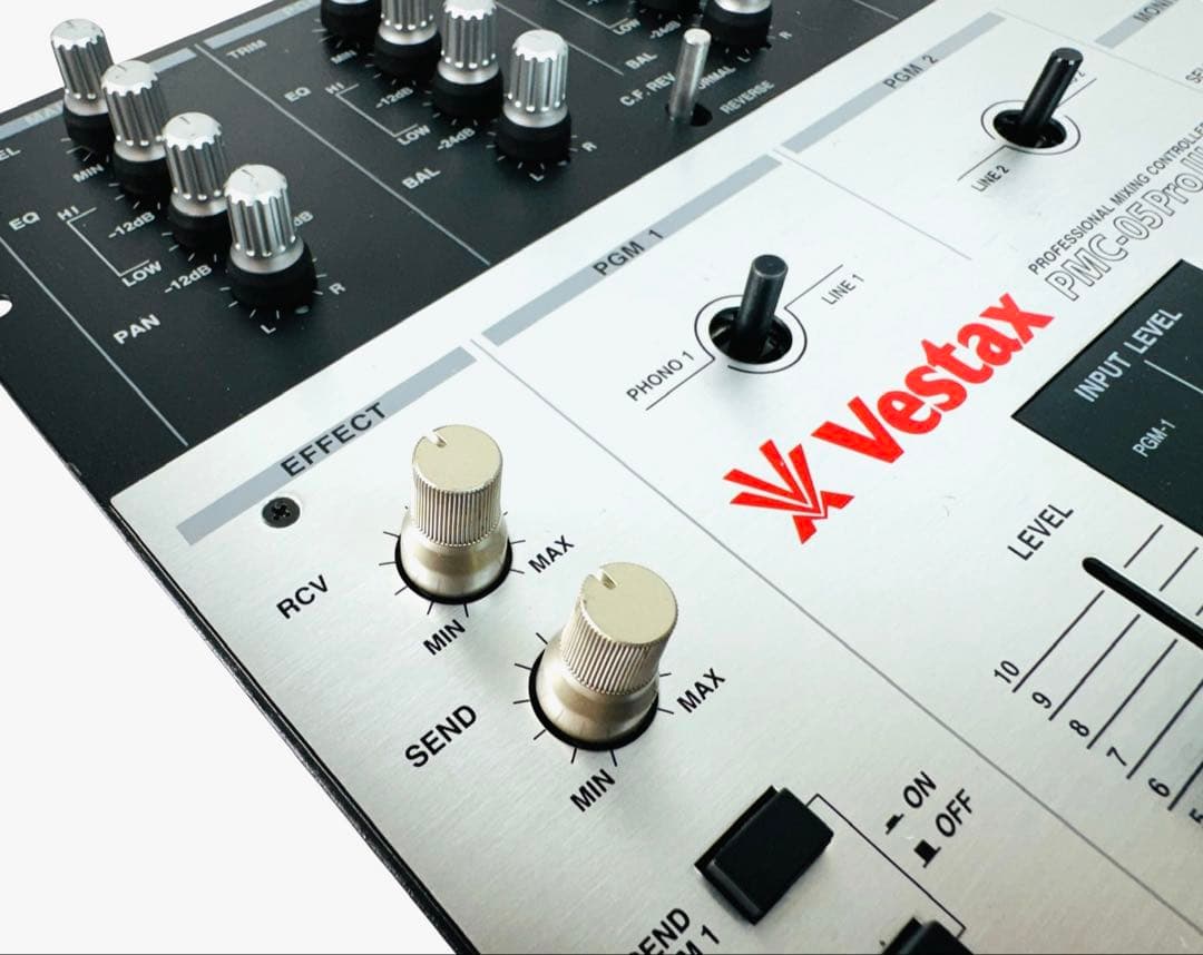Vestax ベスタクス DJミキサー PMC-05ProⅢ VCA