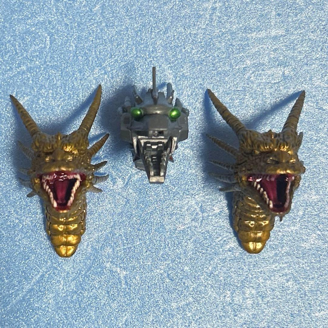 一番くじ　ゴジラ　モンスターヘッドマグネット　キングギドラ　メガキングギドラ