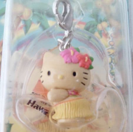 サンリオハローキティ　キティちゃん ハワイアンズ 限定　ファスナーマスコット