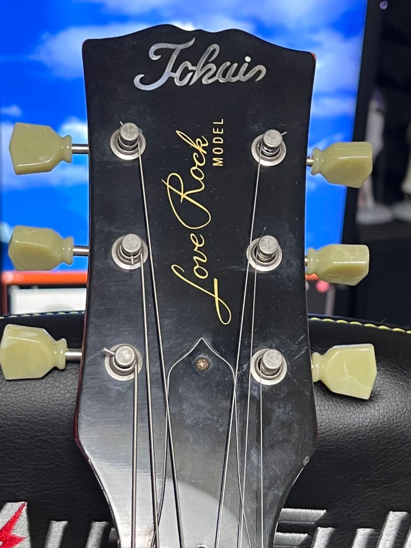 TOKAI レスポールモデル チェリーサンバースト 金属パーツGOTOH