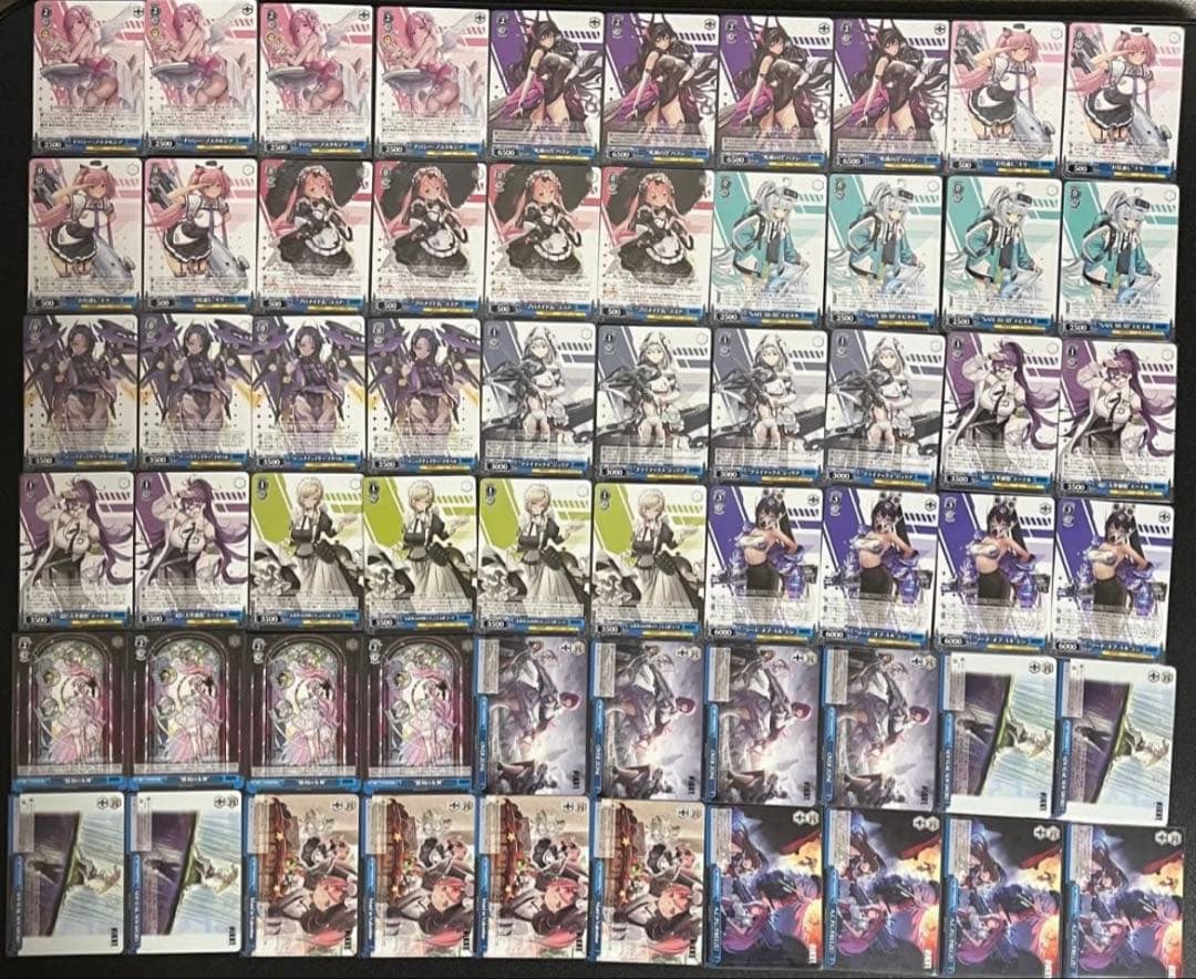 【勝利の女神:NIKKE】ヴァイスシュヴァルツ RR以下全種類4コンセット