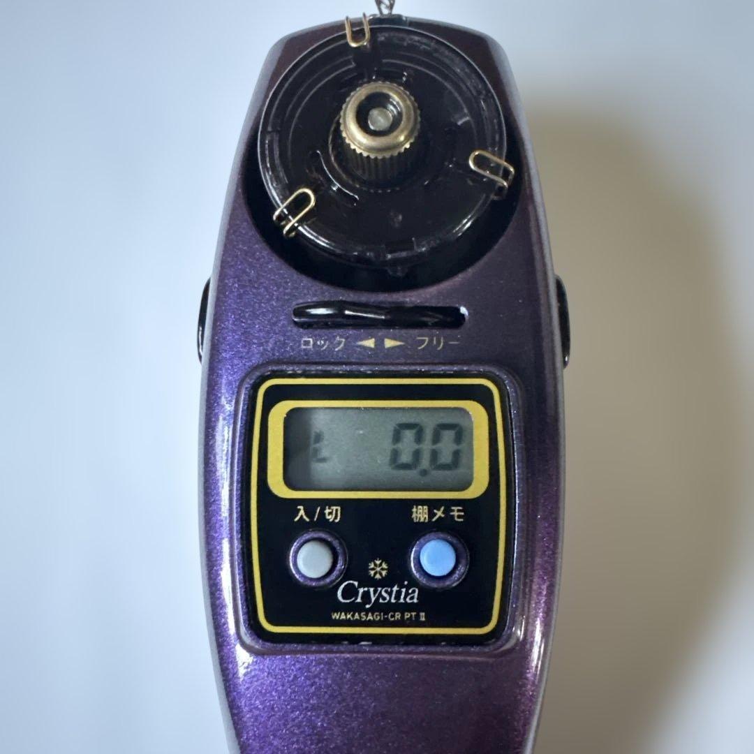 Daiwa/ダイワクリスティアCR PTⅡ電動リール本体紫色美品