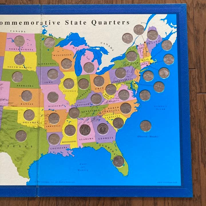 アメリカ50州記念　クォーター　1999-2009