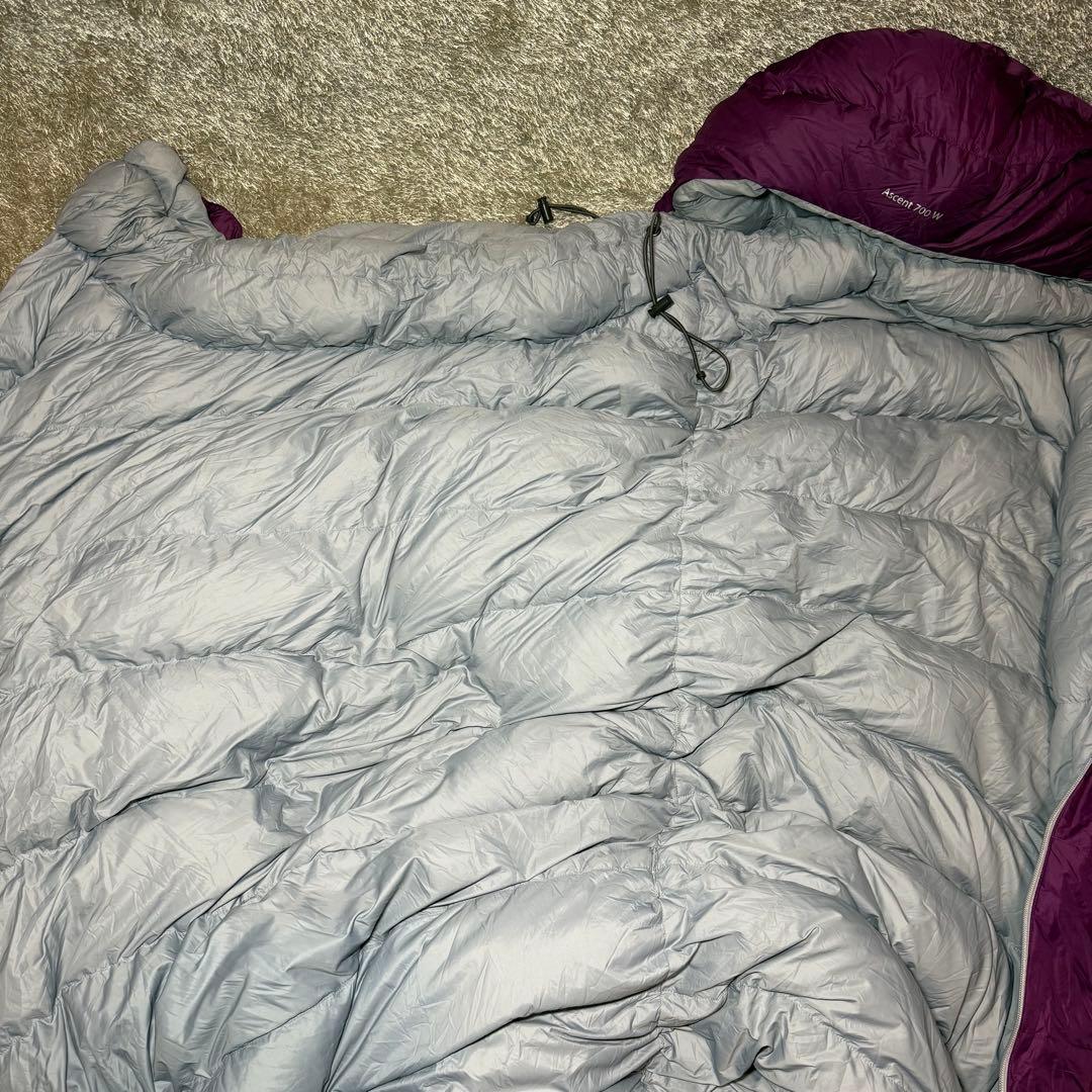 Rab ダウンシュラフ　ASCENT 700w ピロー付き