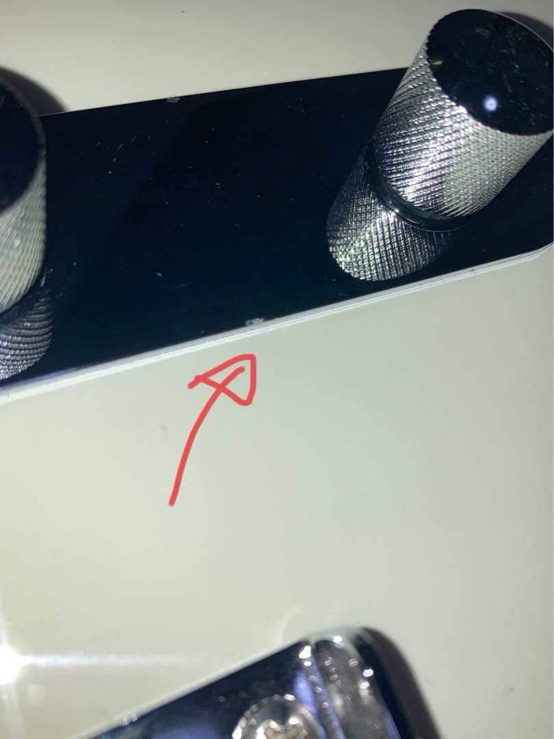 ノンラビ 田口達也 オリジナルギター TT BEGINNERホワイト