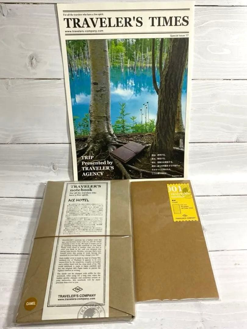 限定 トラベラーズノート ACE HOTEL KYOTO キャメル