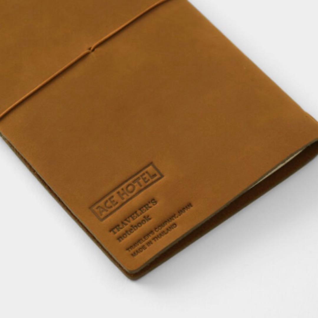 限定 トラベラーズノート ACE HOTEL KYOTO キャメル