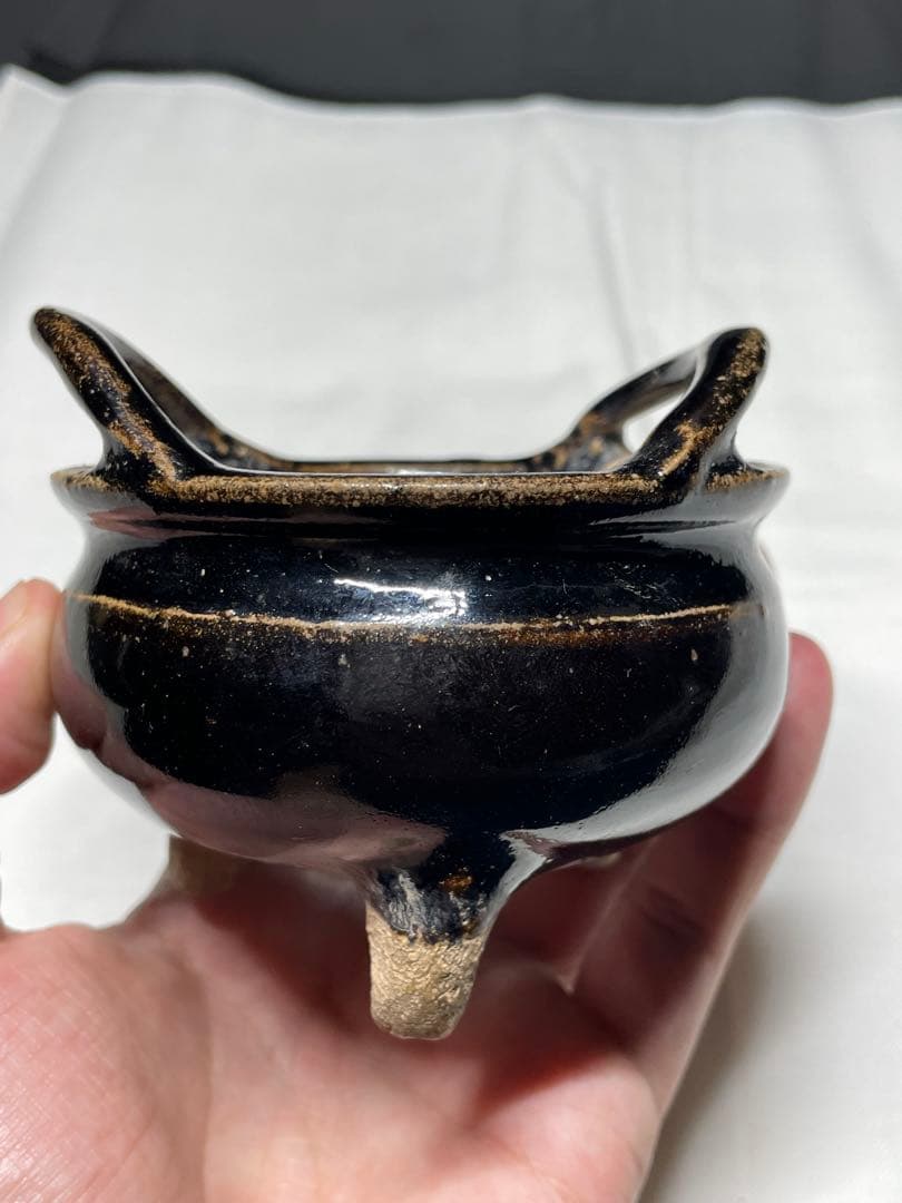 香炉。香道具、茶道具。古美術。骨董品。明時代。美品。希少品。舊家蔵出し。