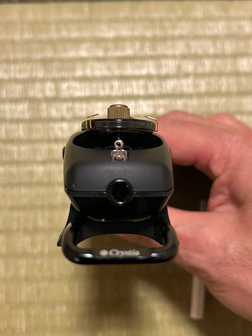 クリスティアCRⅢ ワカサギ電動リール　可変アダプター付き