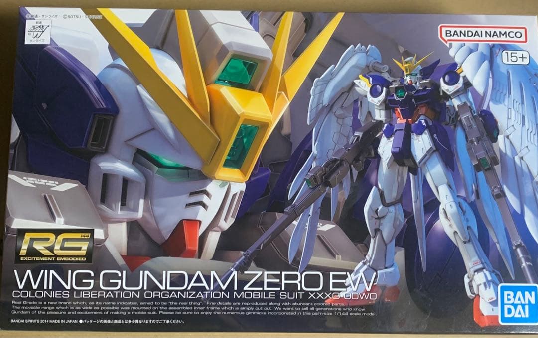 RGウイングガンダム、ゼロ、ゼロEW、トールギス、II、III★6個★未開封