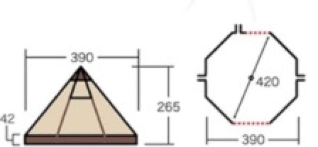 ogawa（オガワ）ワンポールテント　ピルツ12［5〜6人用］