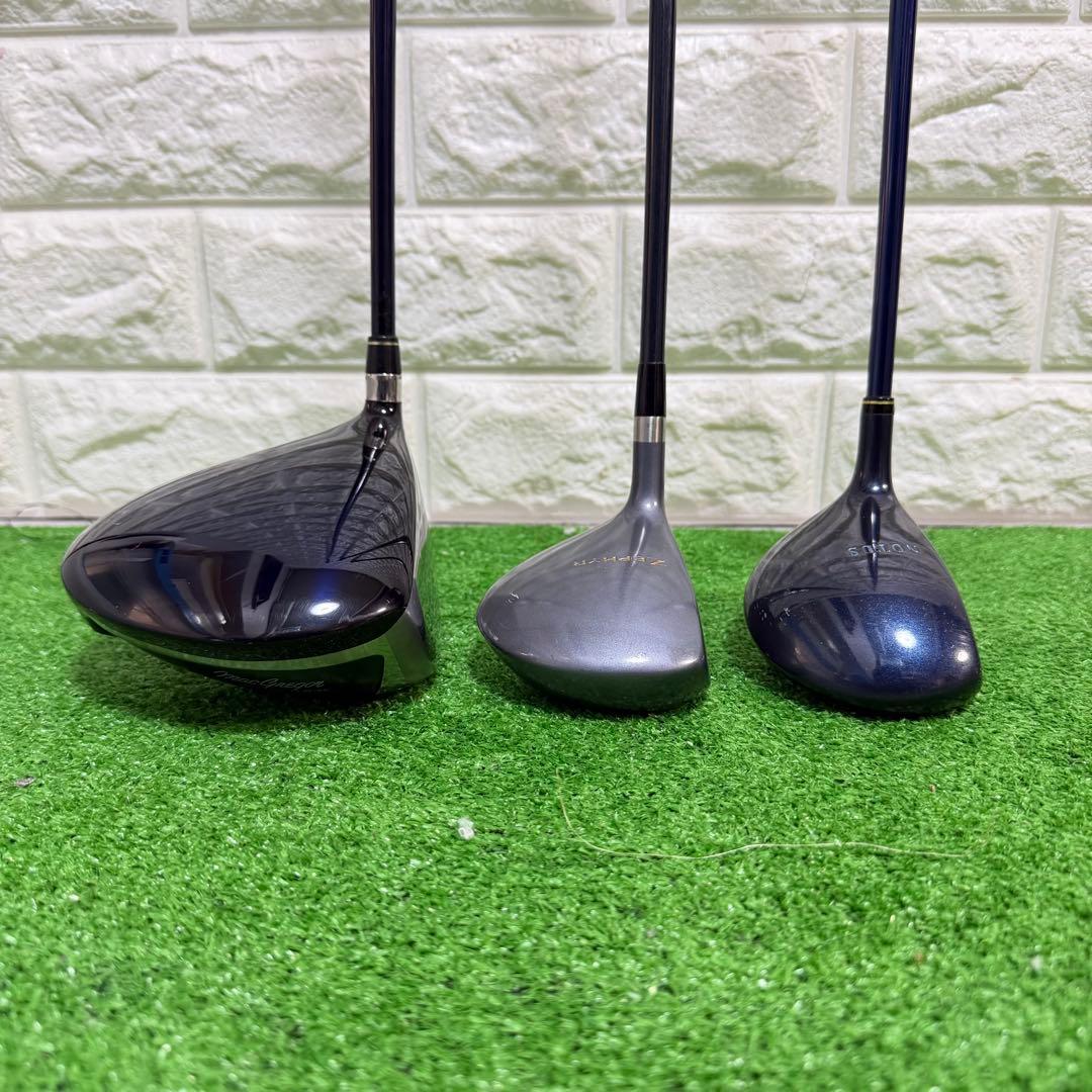 ゴルフセット　初心者応援　Mizuno ラウンド仕様　打感良好　すぐ使える　右打