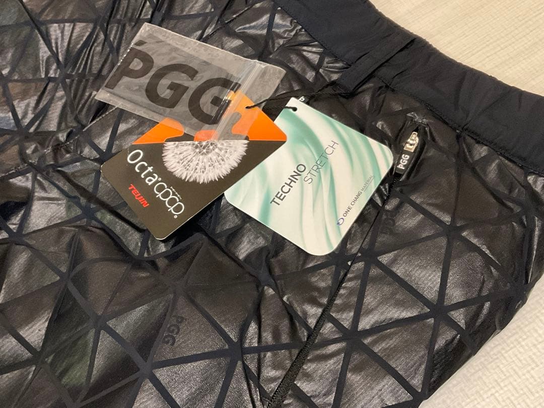 パーリーゲイツ / ナイロン ストレッチ タフタ×OCTA ジョガーパンツ