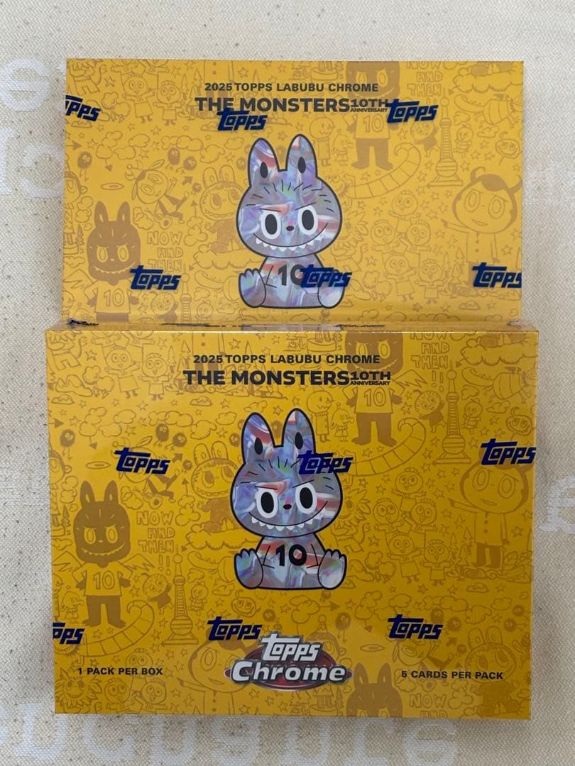 10周年記念ボックス ラブブ カード 2BOX